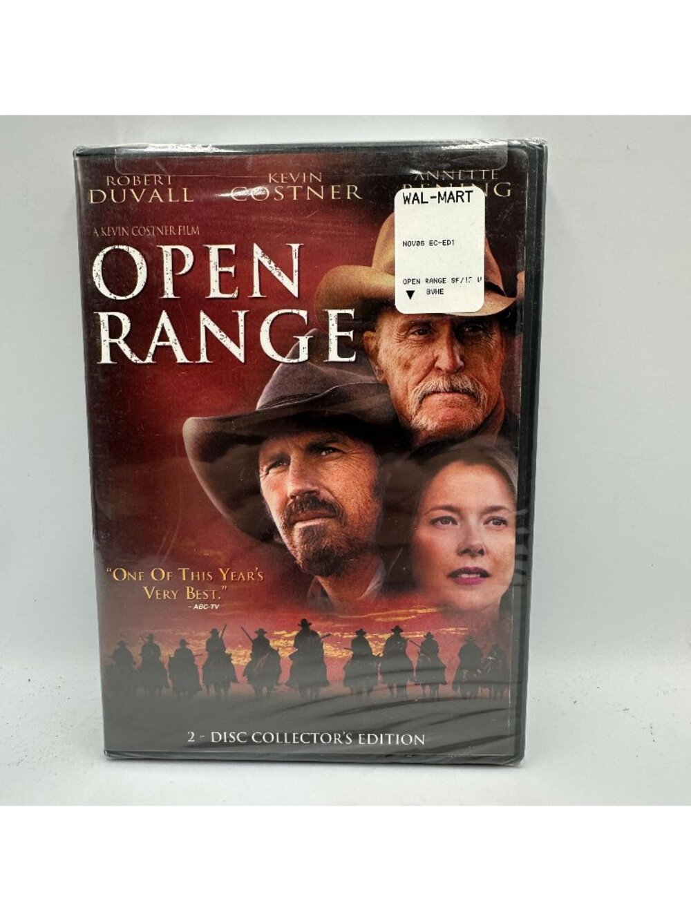 Open Range Kevin Costner Robert Duvall Annette Bening Touchstone DVD R 2003